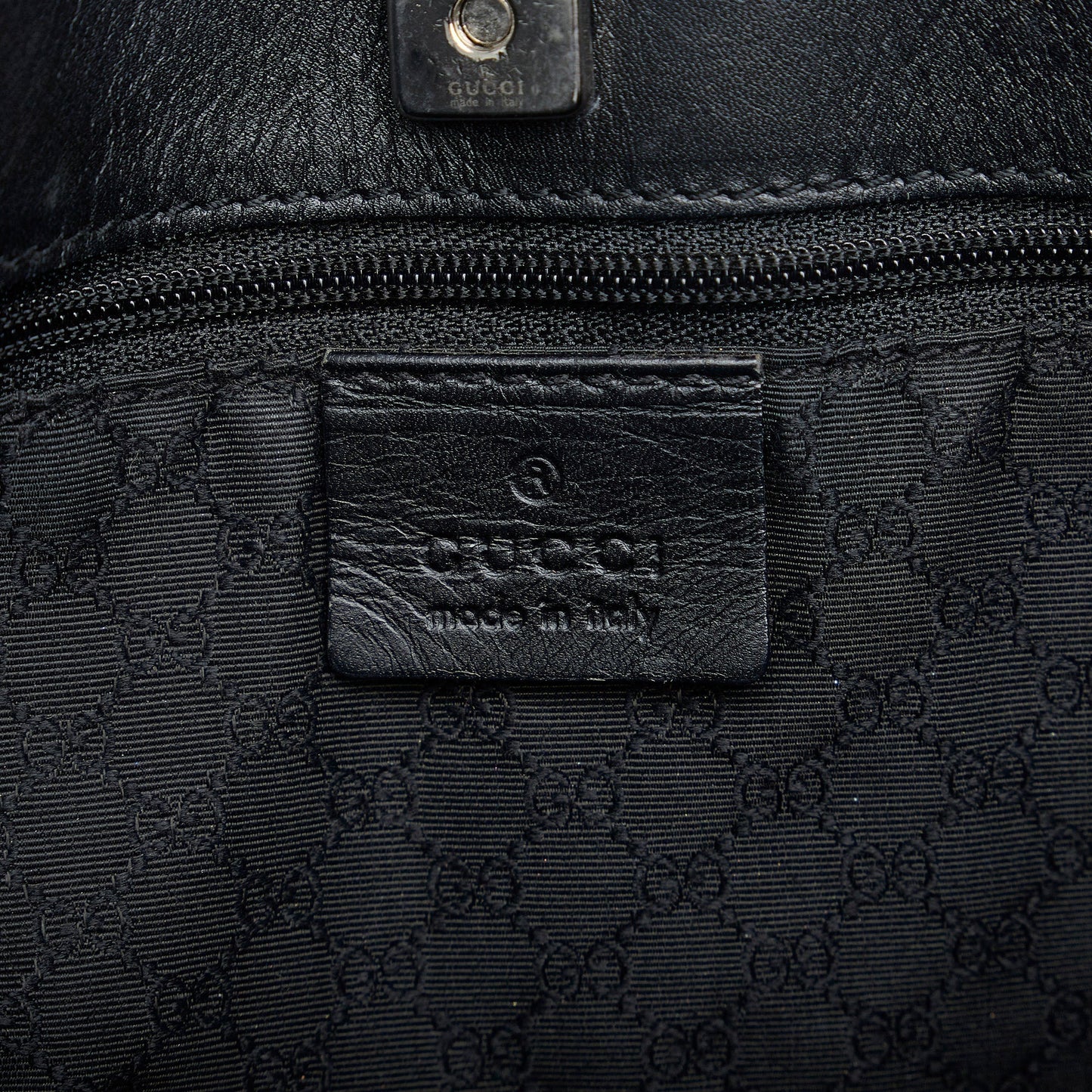 Black Gucci Web Tote