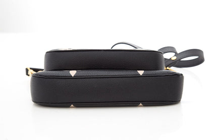 Louis Vuitton Multi Pochette Empreinte Black Leather Handbag