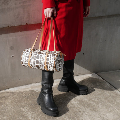LOUIS VUITTON★ x Kusama 2012 PAPILLON 30 PUMPKIN DOT M40687 72343