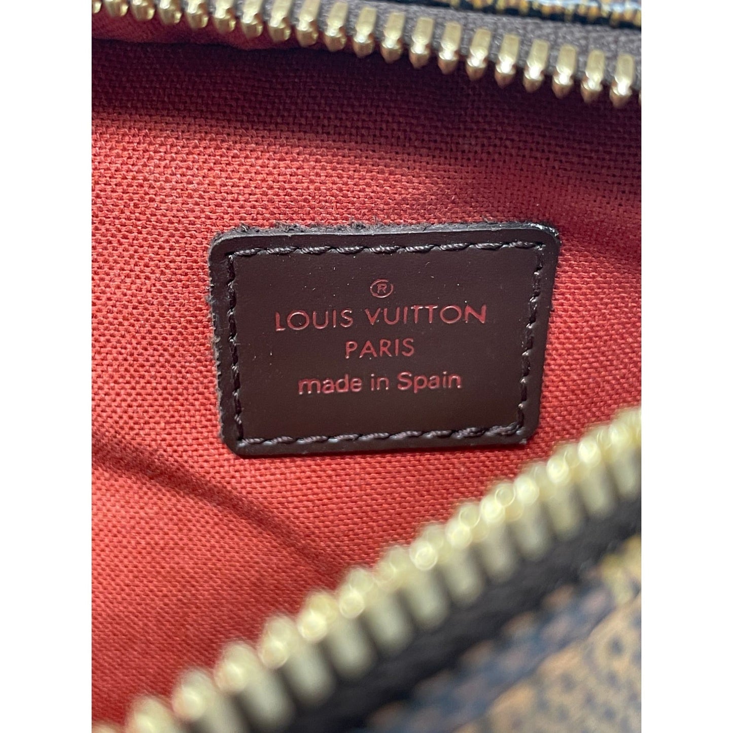 LOUIS VUITTON Louis Vuitton Damier Ebene Geronimos - Brown