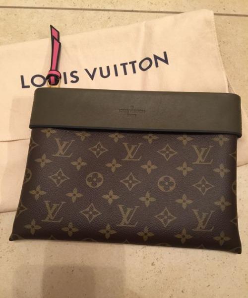 Louis Vuitton Pochette Tuileries Monogram Coated Canvas
