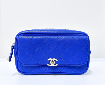 Chanel Blue Elegant Handbag 5