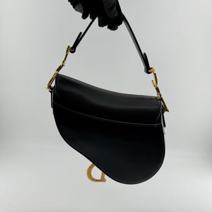 Christian Dior Goat Leather Mini Saddle Bag
