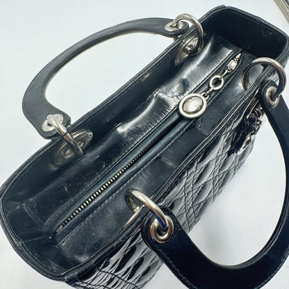 Christian Dior LadyDior Medium Patent leather Bag TWS