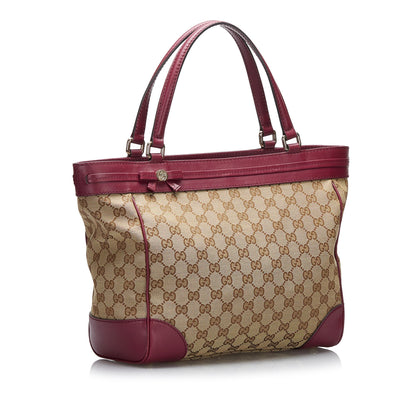 Gucci GG Canvas Mayfair Tote Bag
