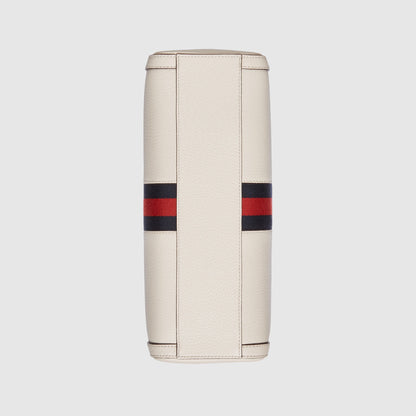Gucci Ophidia Medium Top Handle Bag White