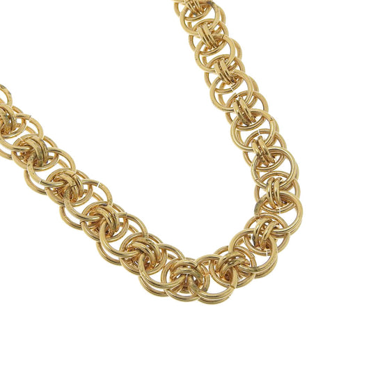 CHANEL CHANEL MADMOAZEL LOGO   GOLD MECKING GOLDEN LADY COLLECTION COLLECTION