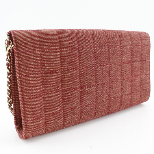 CHANEL Chocolate bar Shoulder Bag