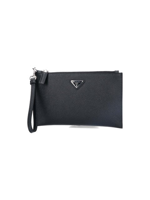 Prada Men Saffiano' Pouch
