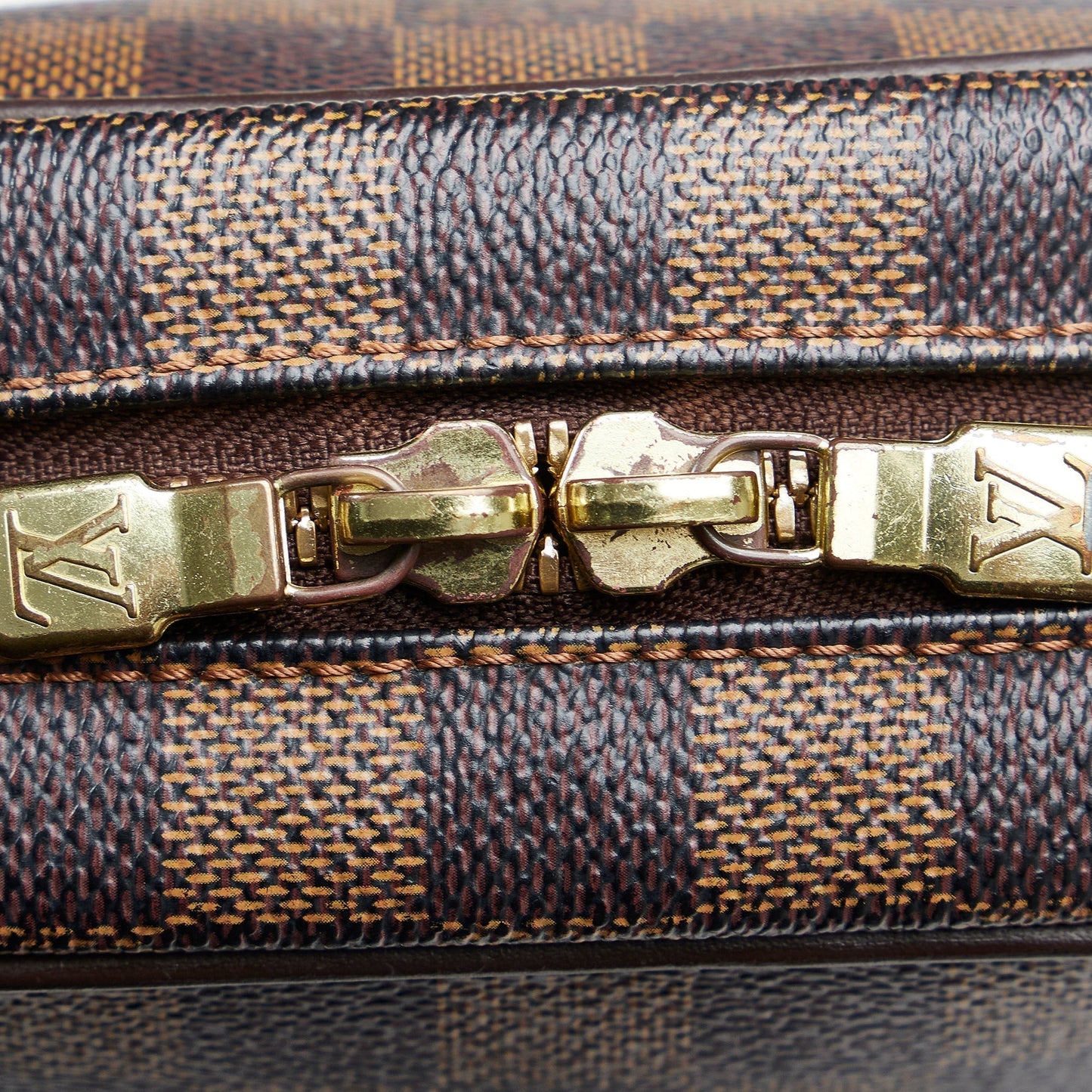 LOUIS VUITTON Damier Ebene Ipanema PM Crossbody Bag