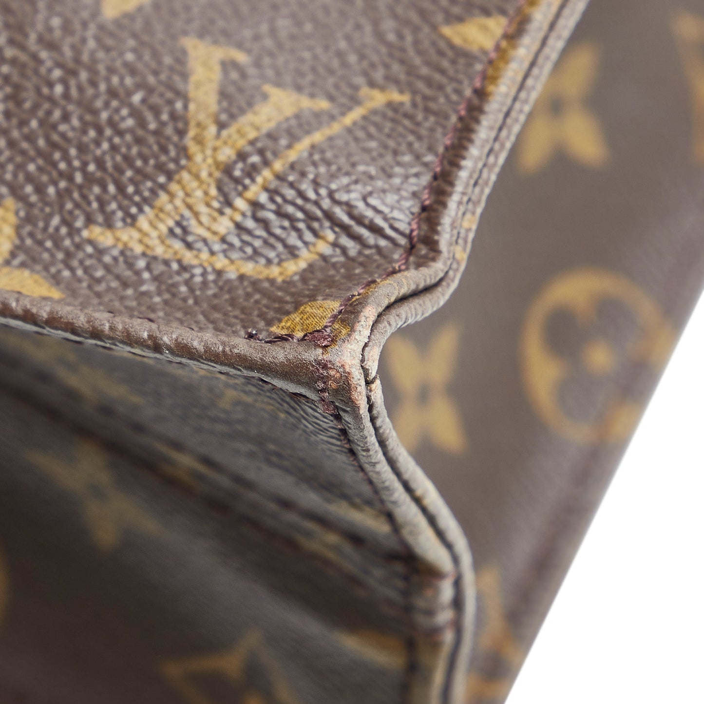 LOUIS VUITTON Monogram Sac Plat Tote Bag