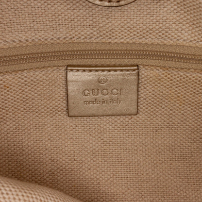 Brown Gucci GG Canvas Sukey Tote