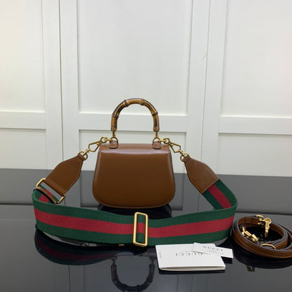 BOLSA GUCCI BAMBOO 1947 PEQUENA 17
