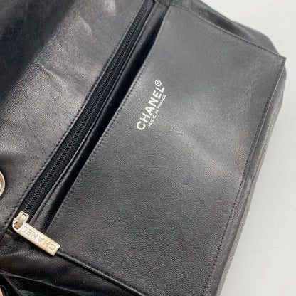 Chanel 2.55 chocolate bar rhinestone chain shoulder bag TWS