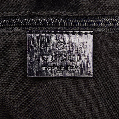 Brown Gucci GG Canvas Full Moon Tote Bag