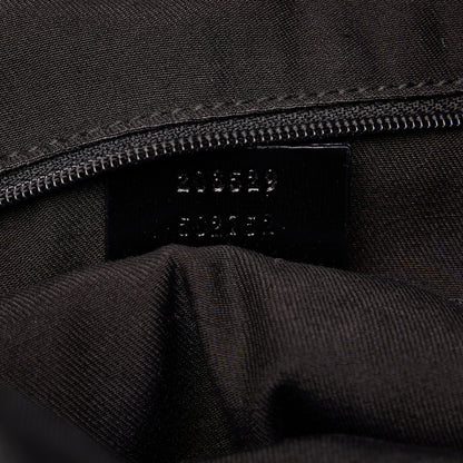 Brown Gucci GG Canvas Full Moon Tote Bag