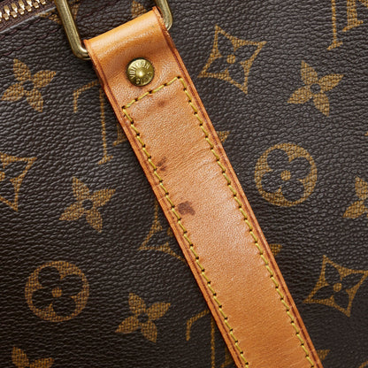 LOUIS VUITTON Monogram Keepall Bandouliere 55 Travel Bag