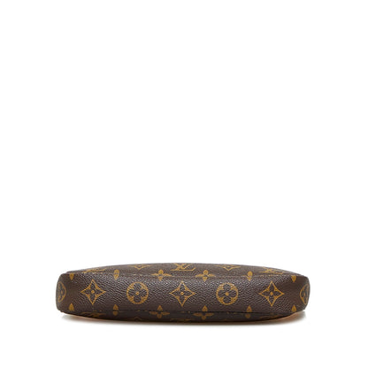 LOUIS VUITTON Monogram Pochette Accessoires Brown