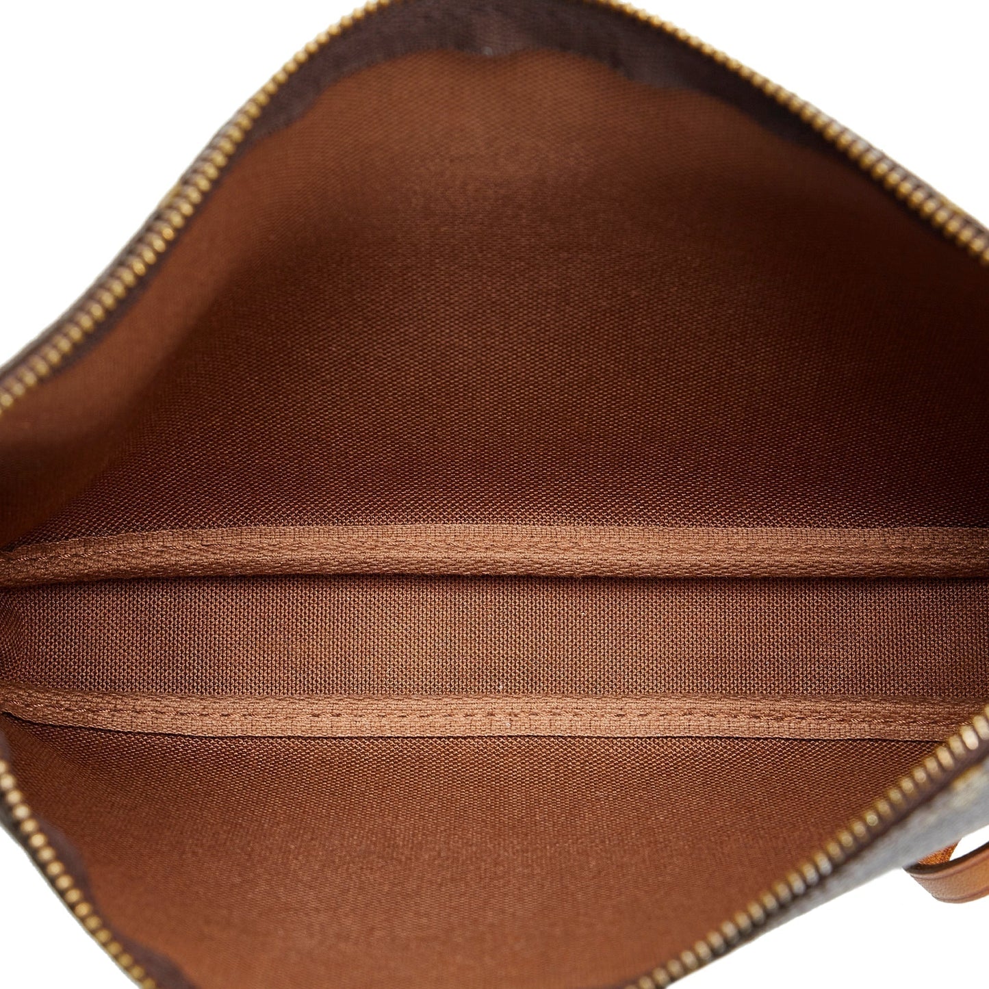 LOUIS VUITTON Monogram Pochette Accessoires Brown