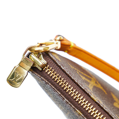 LOUIS VUITTON Monogram Pochette Accessoires Brown