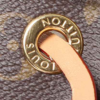 LOUIS VUITTON Monogram Neonoe Shearling BB Bucket Bag