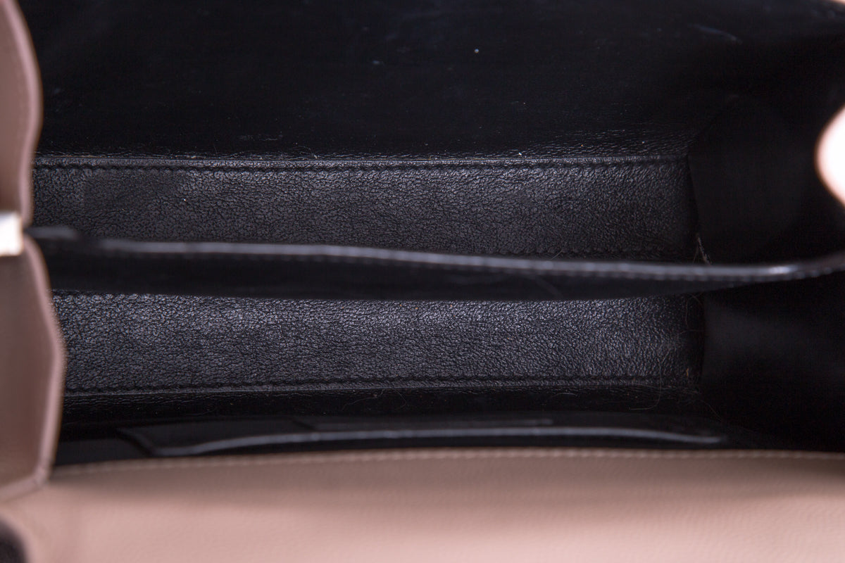 YSL Beige Cassandra Shoulder Bag