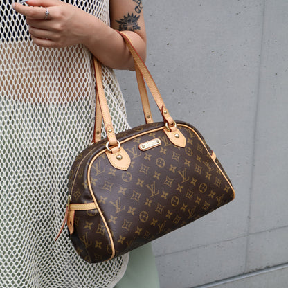LOUIS VUITTON★ 2009 MONTORGUEIL PM MONOGRAM M95565 90123