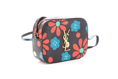 YSL Multi Floral Camera Cross-Body