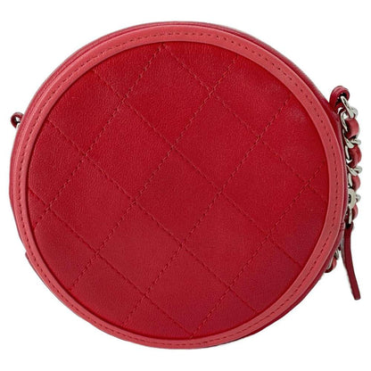 Chanel Leather Red Shoulder Bag 2