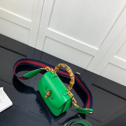 BOLSA GUCCI BAMBOO 1947 PEQUENA 17