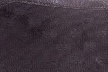 Gucci Vintage Black Monogram Hobo