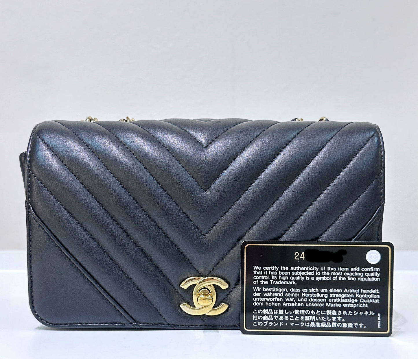 Chanel Flap Mini Quilted Black Shoulder Bag