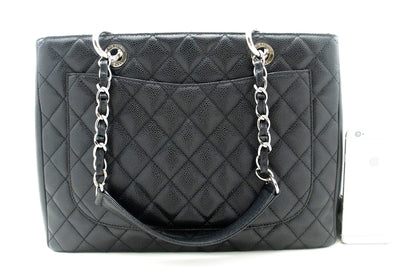 Chanel Leather Black Elegant Tote Bag 5