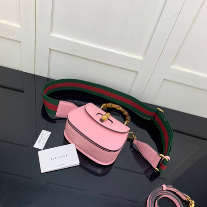 BOLSA GUCCI BAMBOO 1947 PEQUENA 17