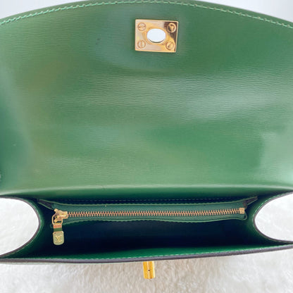 Louis Vuitton Green Leather Marlesherbes Bag