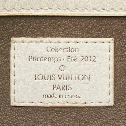 LOUIS VUITTON Monogram Bouclettes Speedy Round Bag