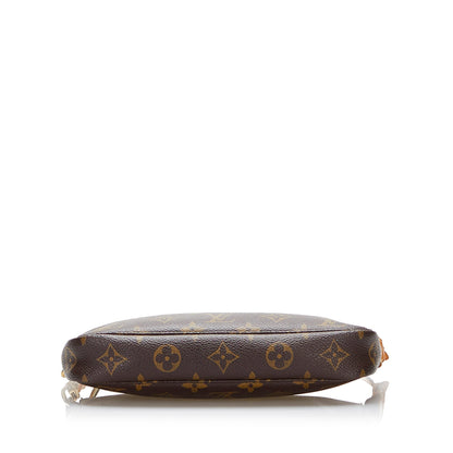 LOUIS VUITTON Monogram Pochette Accessoires Brown