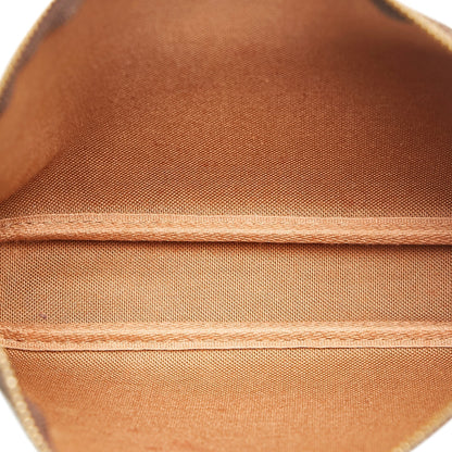 LOUIS VUITTON Monogram Pochette Accessoires Brown
