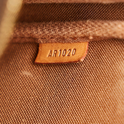 LOUIS VUITTON Monogram Pochette Accessoires Brown