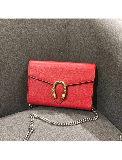 Gucci Dionysus Collection Chain Leather Mini Bag