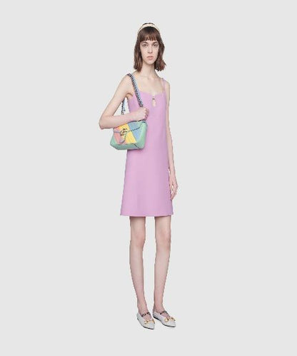 Gucci GG Marmont Small Shoulder Bag Multicolored Pastel