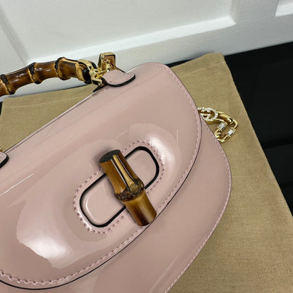 BOLSA GUCCI BAMBOO 1947 PEQUENA