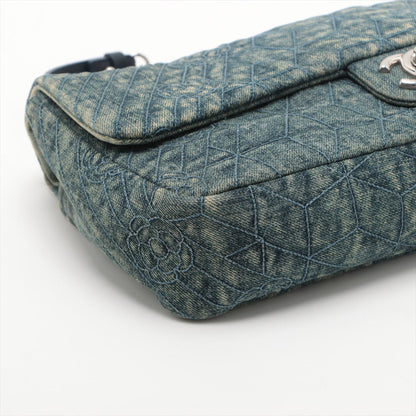 Chanel Flap Blue Elegant Shoulder Bag 2