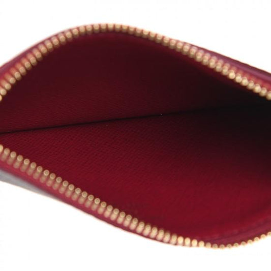 Louis Vuitton Zipped Card Holder Monogram Fuchsia Pink