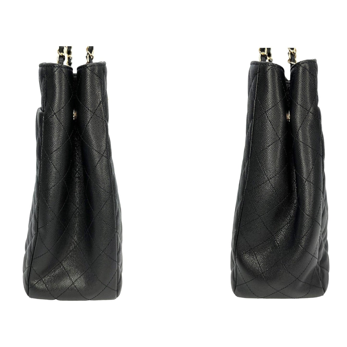 Chanel Caviar Leather Black Tote Bag 5