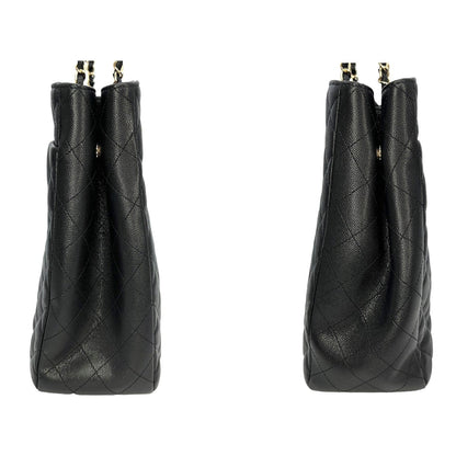 Chanel Caviar Leather Black Tote Bag 5
