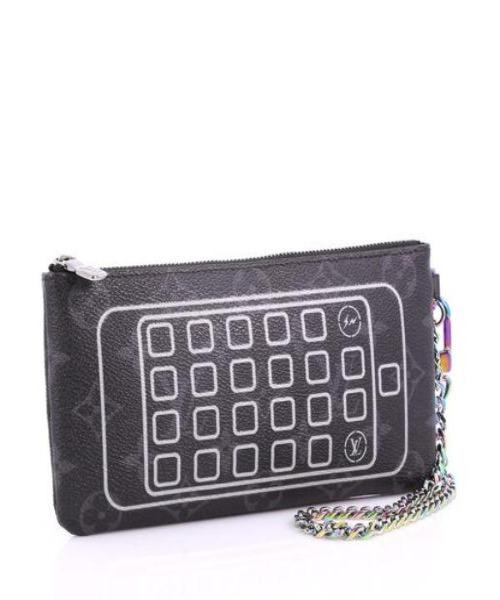 Louis Vuitton iPhone Pouch Monogram Eclipse Flash