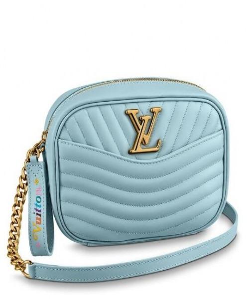 Louis Vuitton New Wave Camera Bag Bleu Porcelaine