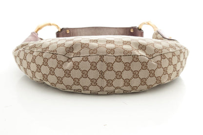 Gucci Tom Ford Era Vintage Monogram Crescent Shape Handbag