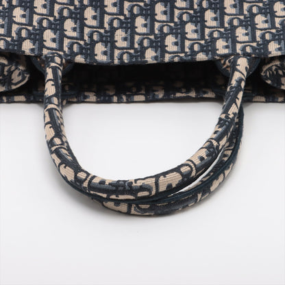 HOLD- BO Christian Dior Medium Oblique Navy Book Tote